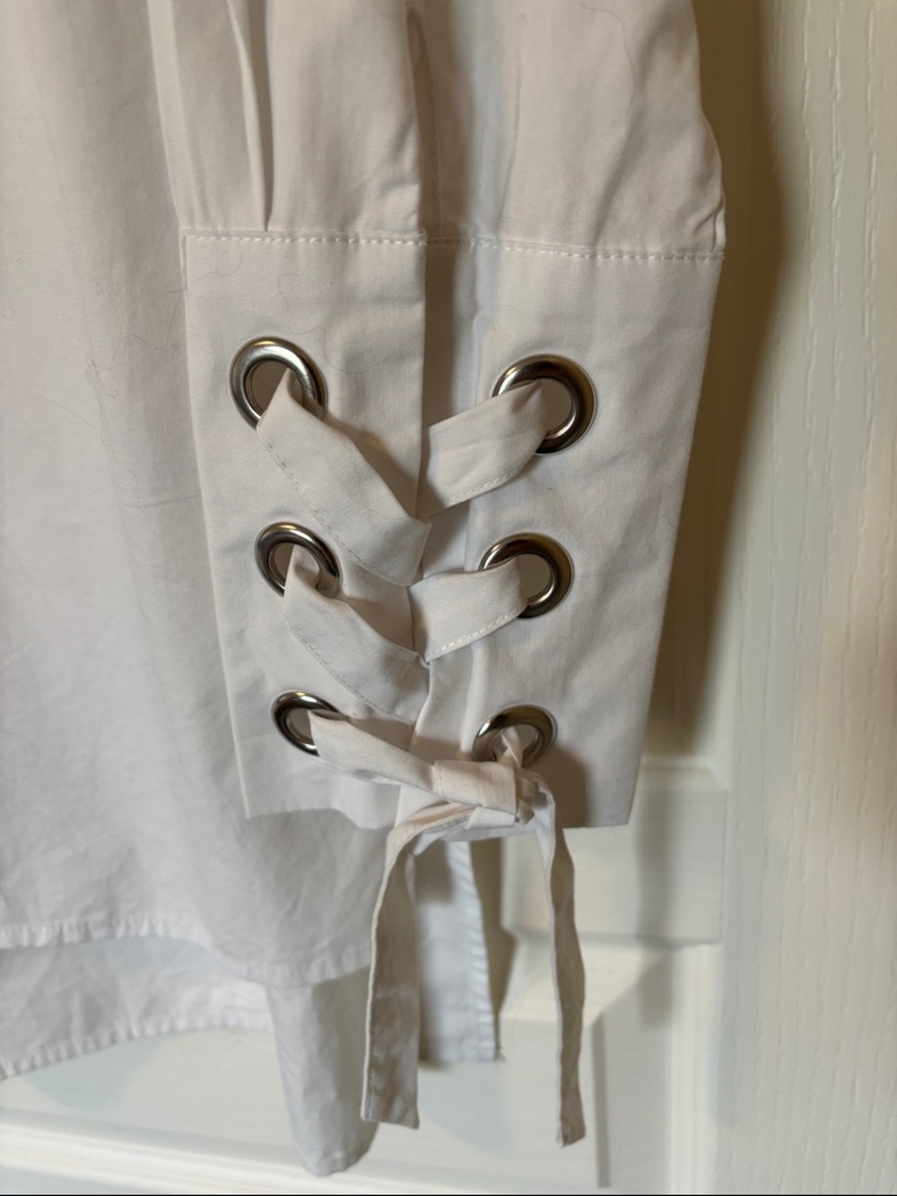 Joseph A. White Button-Front Silk Tunic - Picture 4 of 4